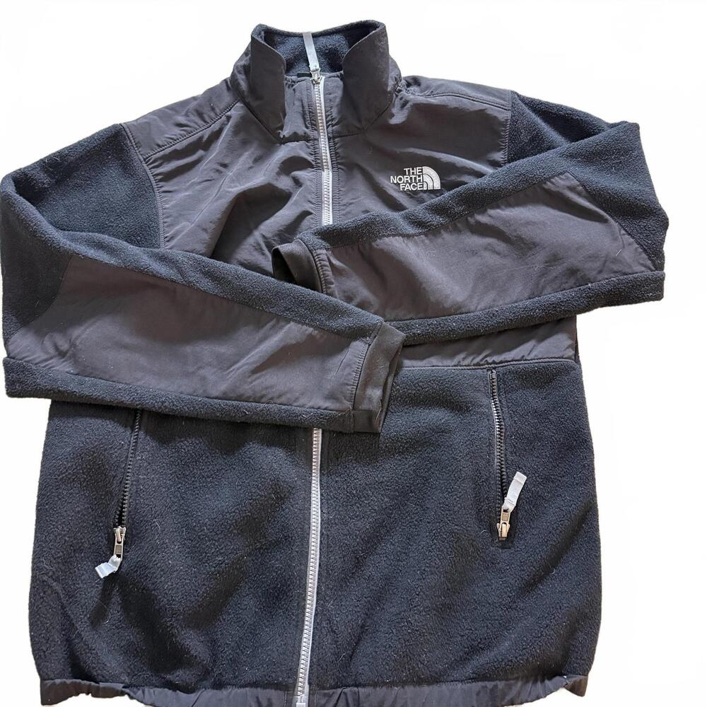 The NORTH FACE Boys XL(18/20) Black Denali Full Zip Jacket Gorp Core Unisex